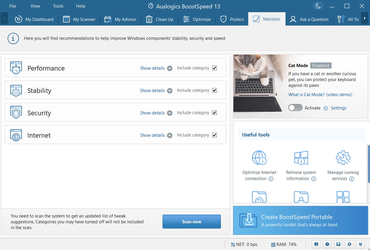 conflict between adguard and auslogics boostspeed