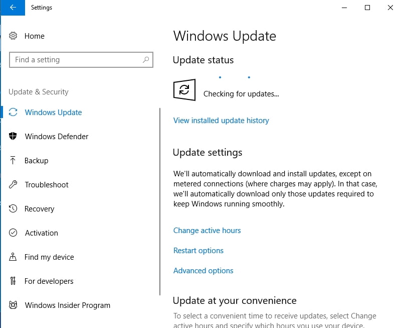 Update your OS, using WIndows Update