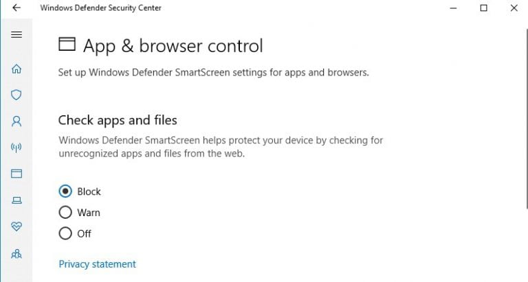 windows defender smartscreen prevented an unrecognized app from starting