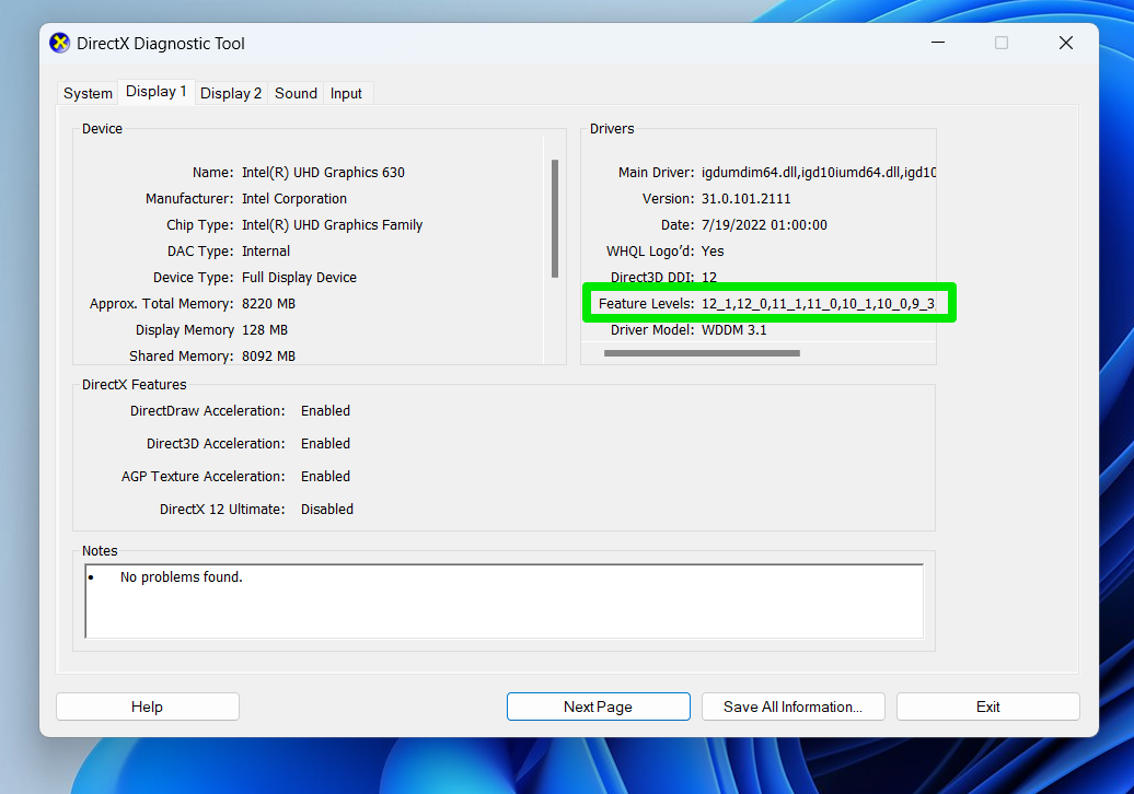 How to check and update the DirectX version installed on your system 
