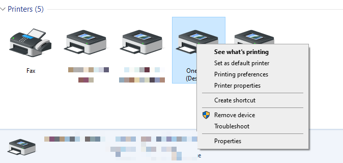 See what's printing Windows 10