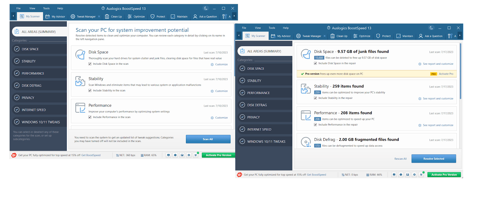 Check Your PC for Software Issues with Auslogics BoostSpeed 13