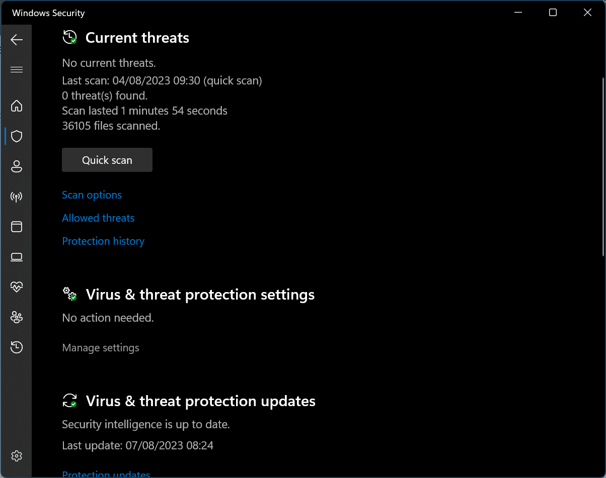 Windows 10 Current Threats