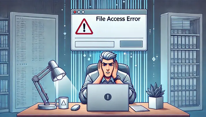 “The Process Cannot Access the File Because...”[Fixed]