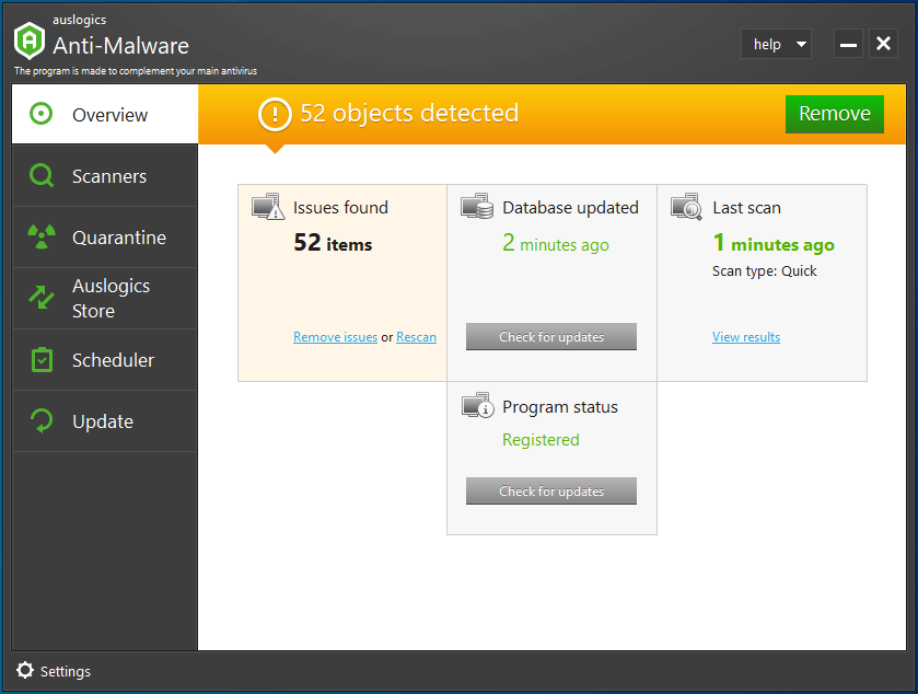 Run Auslogics Anti-Malware to check your system for malware.