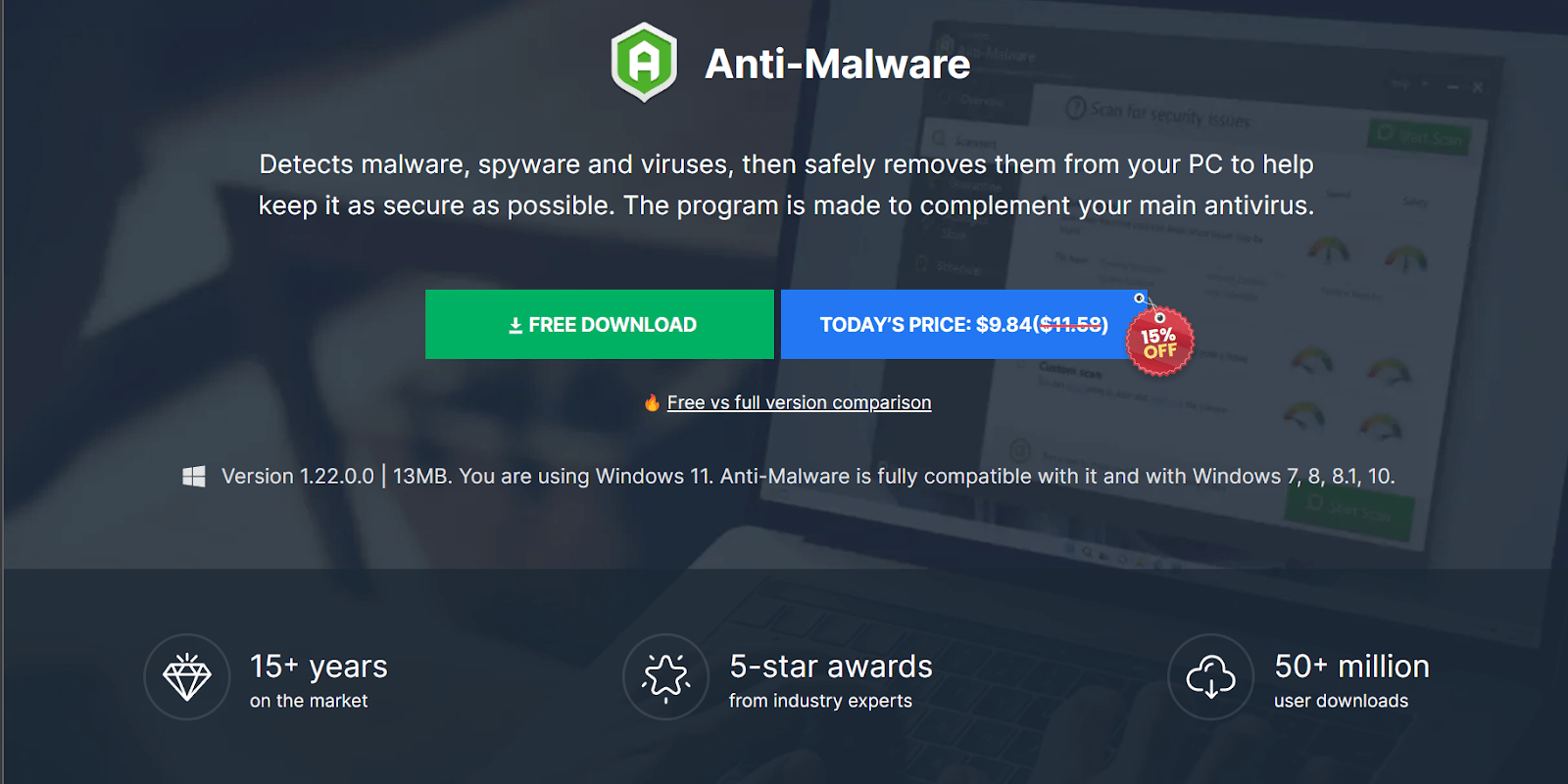 Auslogics Anti-Malware 1.22.0.2 download the last version for ios