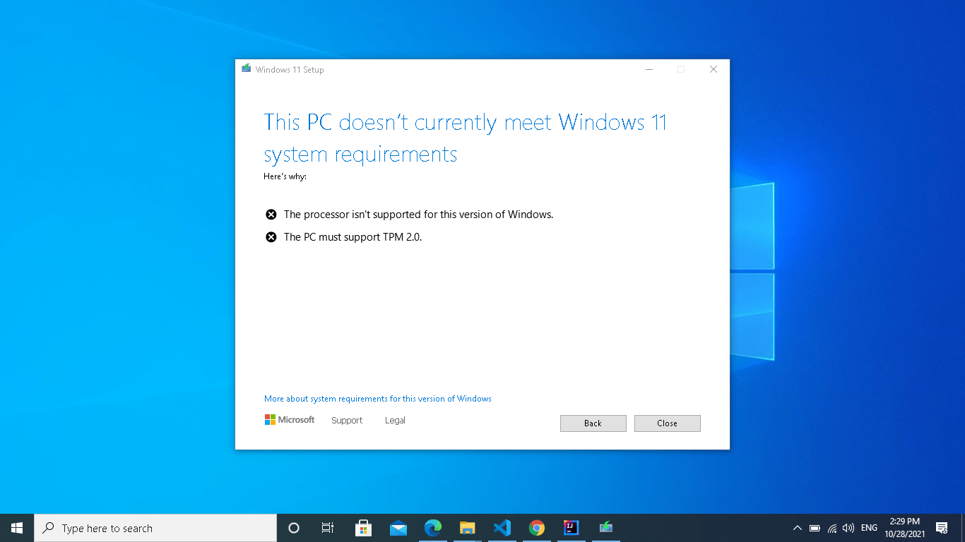 How To Fix The “this Pc Cant Run Windows 11” Error — Auslogics Blog