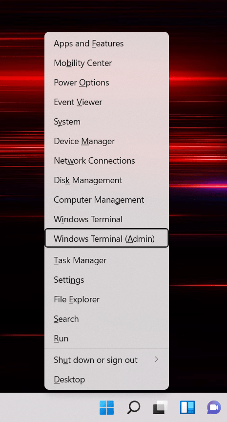 How to use Windows Terminal (Admin) in Windows 11?