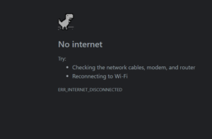 Ошибка net err internet disconnected на телефоне