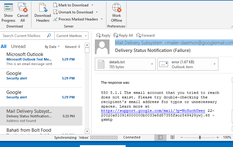 How To Fix Recipient Address Rejected Error In Outlook Auslogics Blog