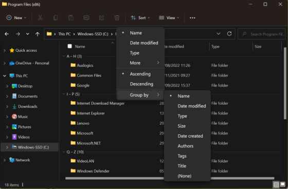 [SOLVED] How to Disable Group by Folder View in Windows 10/11 ...