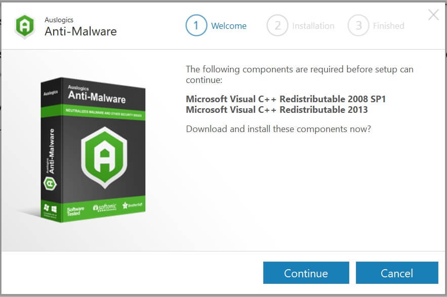 free instals Auslogics Anti-Malware 1.22.0.2