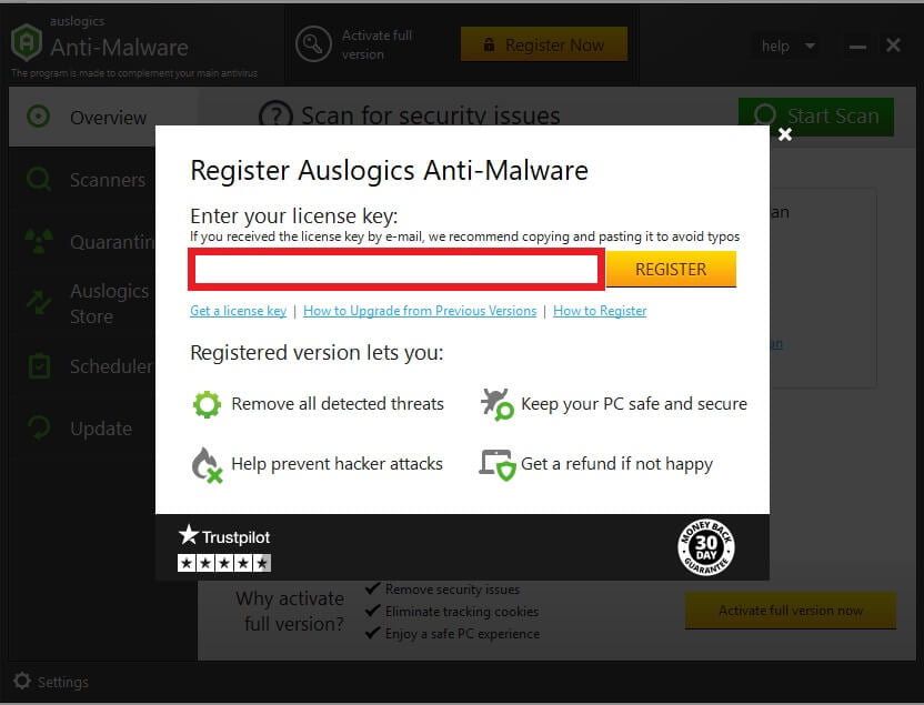 Auslogics Anti-Malware 1.22.0.2 downloading