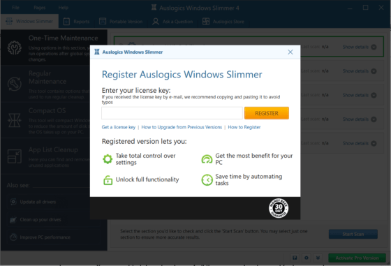 Auslogics Windows Slimmer Pro 4.0.0.3 instal the new version for windows