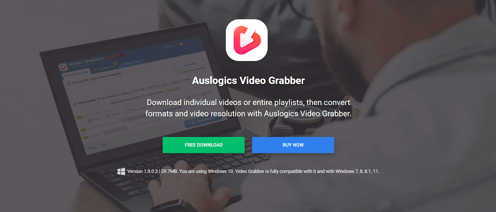 Auslogics Video Grabber Pro 1.0.0.4 download the last version for ios
