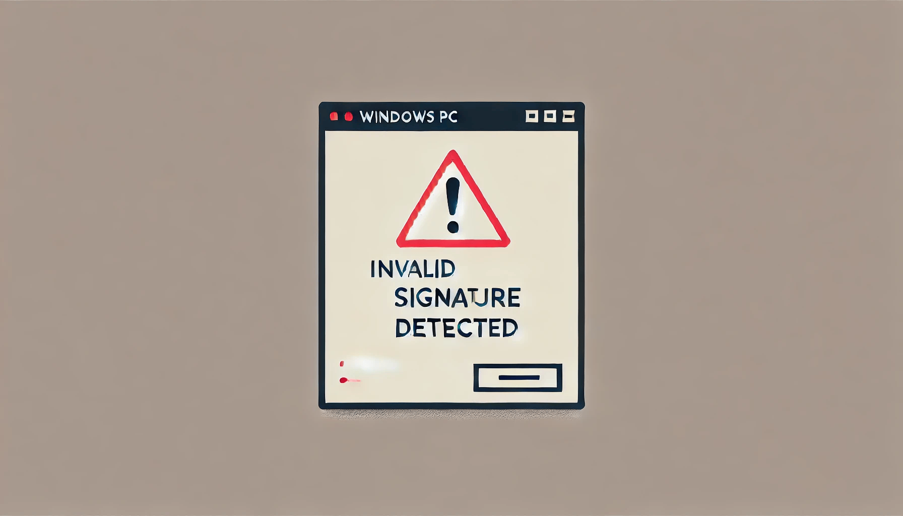 [FIXED] How to Resolve Invalid Signature Detected Issue on a Windows PC?