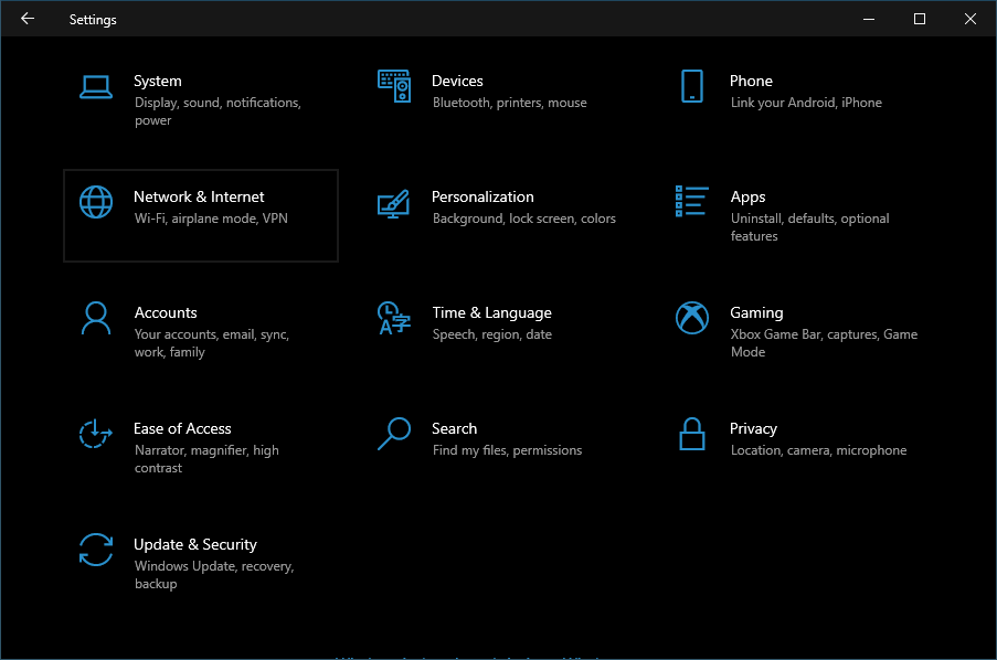 Changing DNS Settings