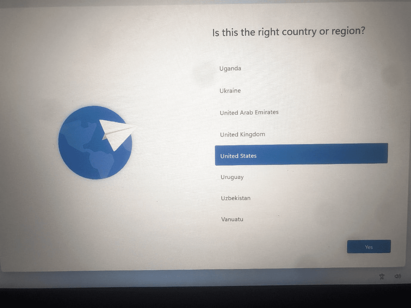 Microsoft Account Country Region