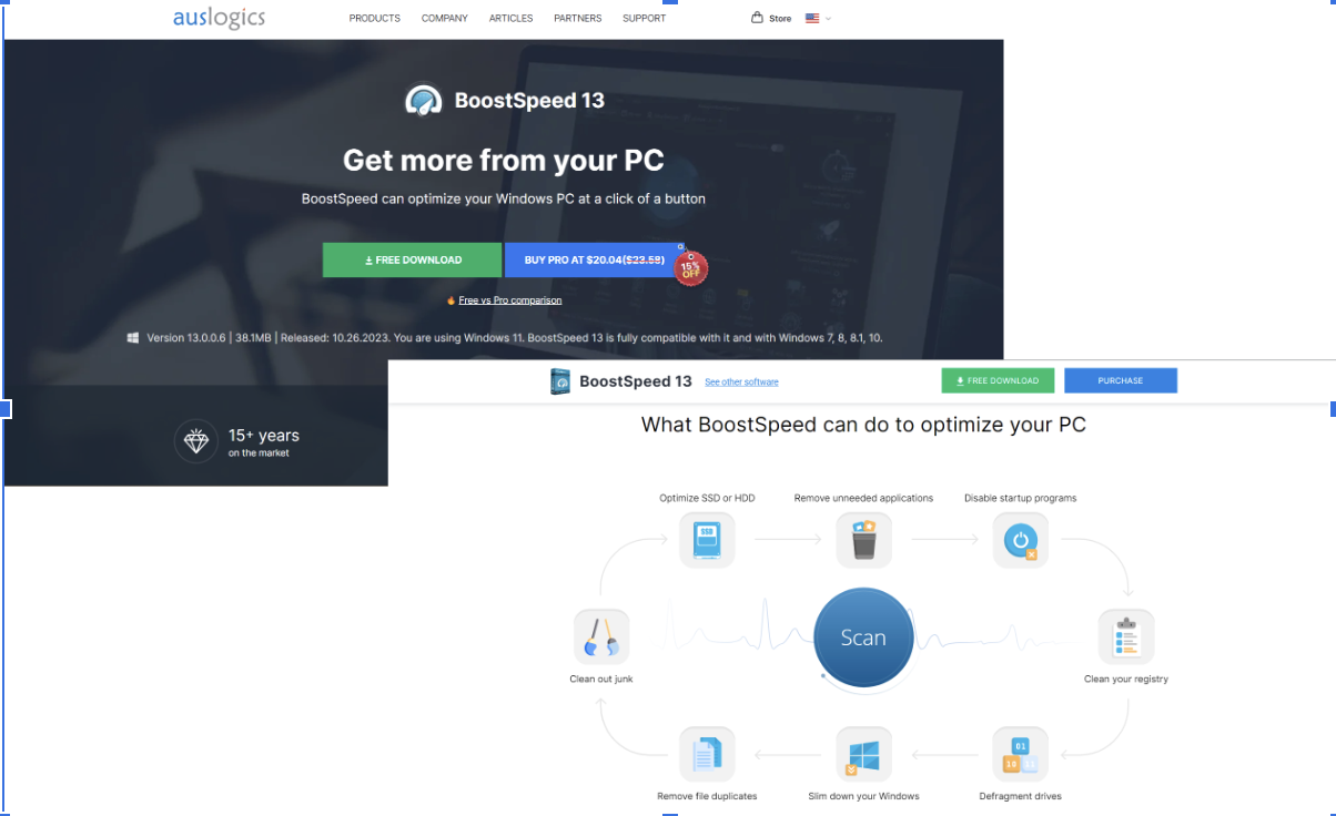 Optimize your PC with Auslogics BoostSpeed