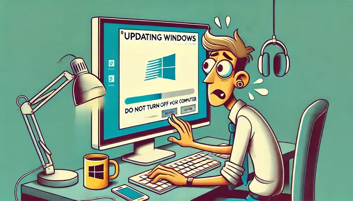 Shutting Down a PC When the Windows 10/11 Update Is in Progress