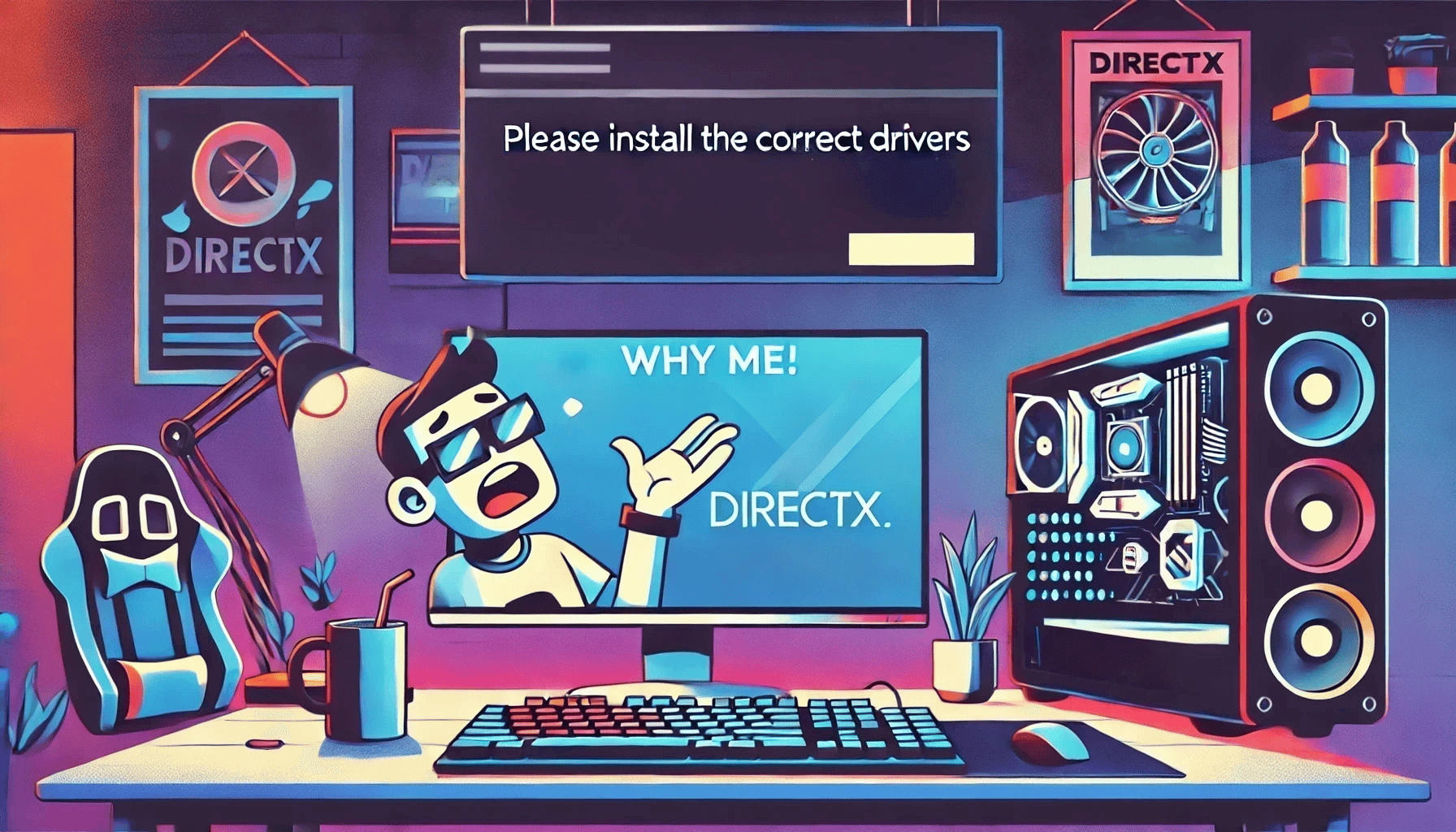 [FIXED] 'DirectX Failed to Initialize. Please Install the Correct Drivers for Your Video Card'